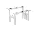 Juvivo DS3 Dual Workstation Standing Desk Frame - Three-Stage, Independent Motors - ITEM #:900007 - Img 5 of 8