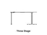 Juvivo LS3E L-Shaped Standing Desk Frame - Budget Triple Motor - ITEM #:900009 - Img 4 of 8