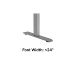 Juvivo LS3E L-Shaped Standing Desk Frame - Budget Triple Motor - ITEM #:900009 - Img 5 of 8