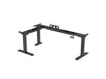 Juvivo LS3 L-Shaped Three-Stage Standing Desk Frame - ITEM #:900011 - Img 1 of 7