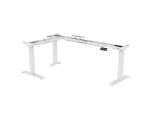 Juvivo LS3 L-Shaped Three-Stage Standing Desk Frame - ITEM #:900011 - Img 3 of 8