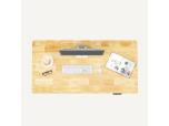 Juvivo RB-7030 Natural Rubberwood Desktop - 70.87 x 29.53 in - ITEM #:910002 - Img 4 of 8