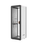 Juvivo P1F-4 Single-Person Meeting Pod - Double-Glazed, Caster Wheels - ITEM #:955003 - Img 1 of 8