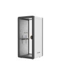 Juvivo P1F-4 Single-Person Meeting Pod - Double-Glazed, Caster Wheels - ITEM #:955003 - Img 1 of 7