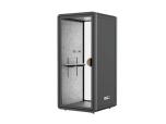 Juvivo P1F-4 Single-Person Meeting Pod - Double-Glazed, Caster Wheels - ITEM #:955003 - Img 2 of 8