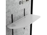 Juvivo P1F-4 Single-Person Meeting Pod - Double-Glazed, Caster Wheels - ITEM #:955003 - Img 6 of 8
