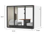 Juvivo SEP4F-1 Four-to-Six-Person Privacy Pod - ITEM #:955013 - Img 7 of 8