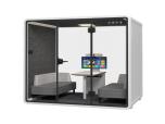Juvivo P4F Four-Person Meeting Pod - Electric Lift Assist - ITEM #:955014 - Img 3 of 8