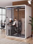 Juvivo P4F Four-Person Meeting Pod - Electric Lift Assist - ITEM #:955014 - Img 4 of 8