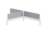 Juvivo Power Beam Desk Screen - I Configuration - ITEM #:960006 - Img 4 of 8