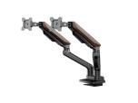 Juvivo D9D-JV Dual Monitor Arm - Gas Spring, Quick-Mount Sleeve - ITEM #:965002 - Img 1 of 4