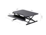 Juvivo M109 Standing Desk Converter - ITEM #:970007 - Img 2 of 8