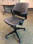 Nesting chairs with black plastic seat and back - ITEM #:175042 - Thumbnail image 2 of 5